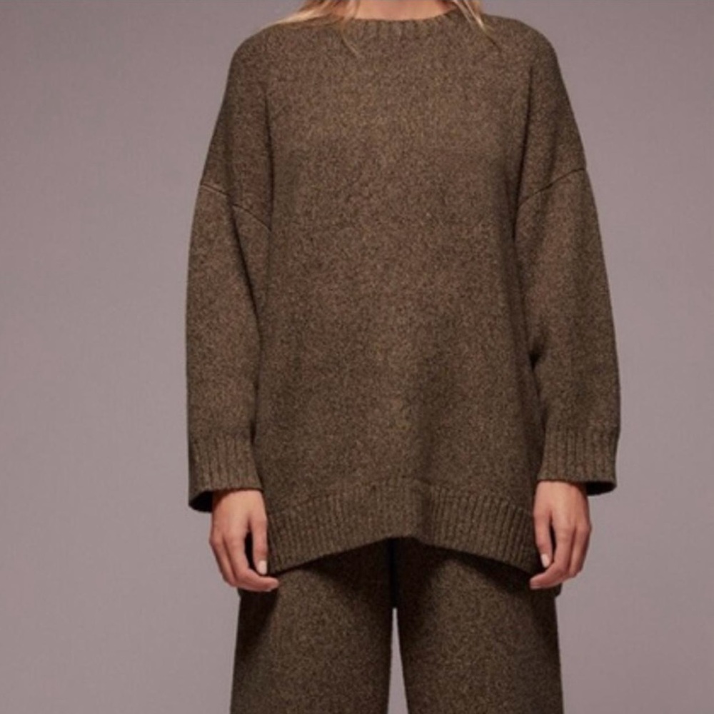 Zara heavy knit oversize sweater size Large